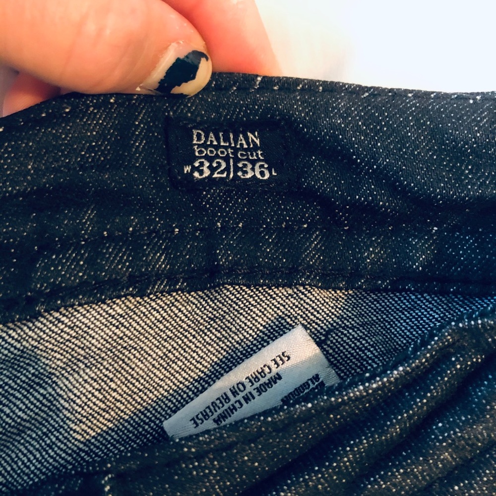 BLACK BUCKLE JEANS - Picture 4 of 7